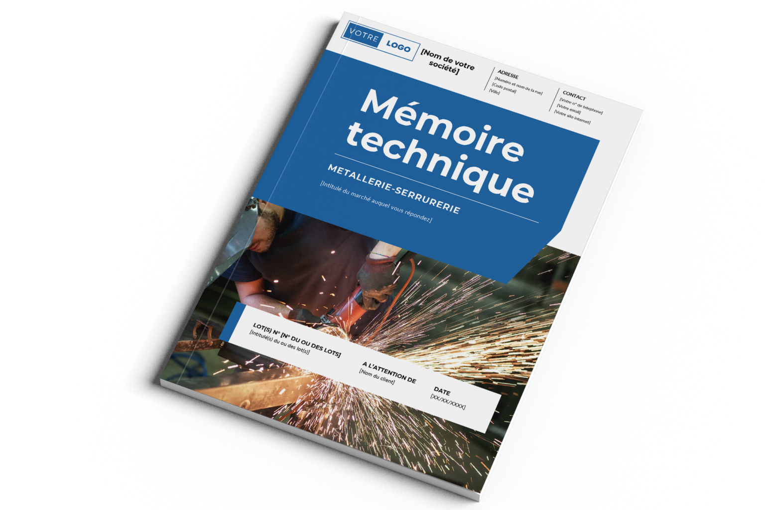 Modèle Mémoire Technique Métallerie Serrurerie