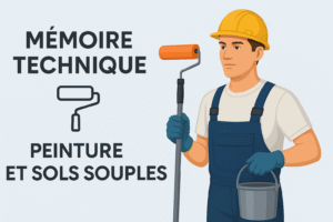 Mémoire technique Peinture et sols souples pour appel d'offres