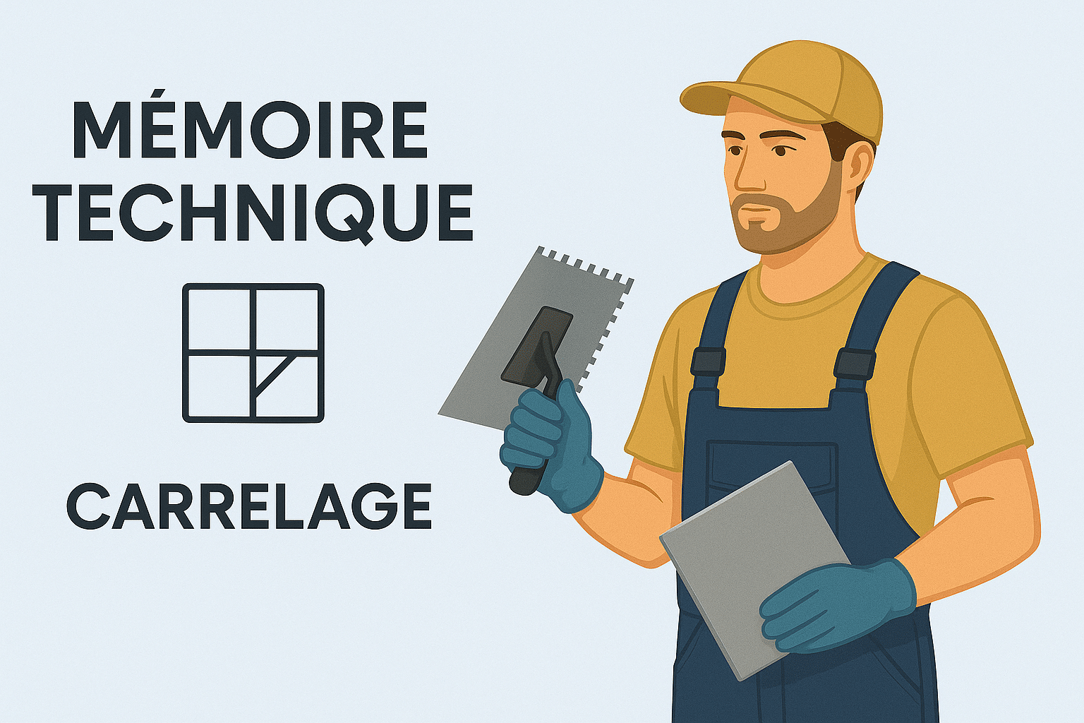 Mémoire technique Carrelage pour appel d'offres