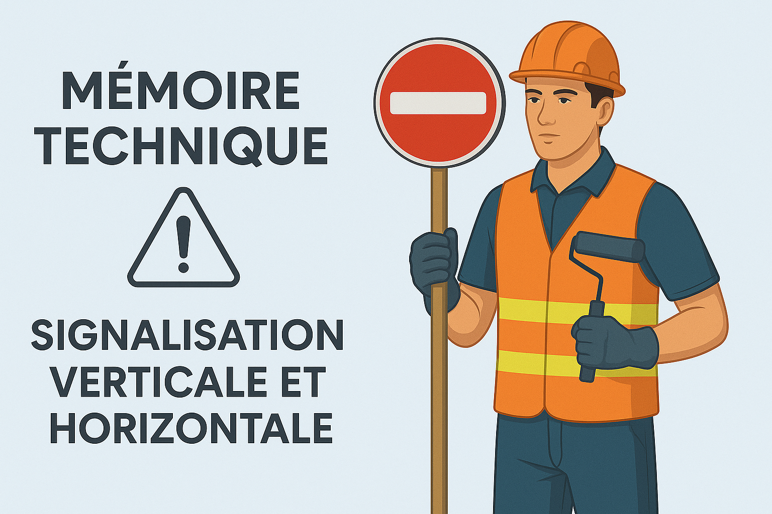 Mémoire technique Signalisation verticale et horizontale pour appel d'offres