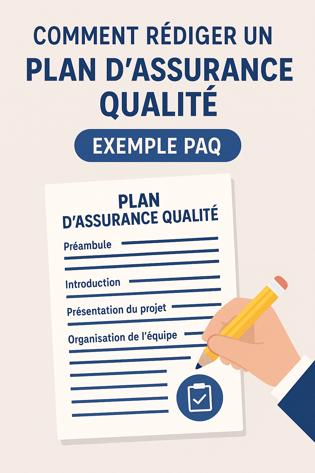 Plan assurance qualité travaux