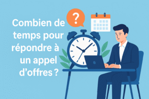 Combien de temps faut il pour répondre à un appel d'offres