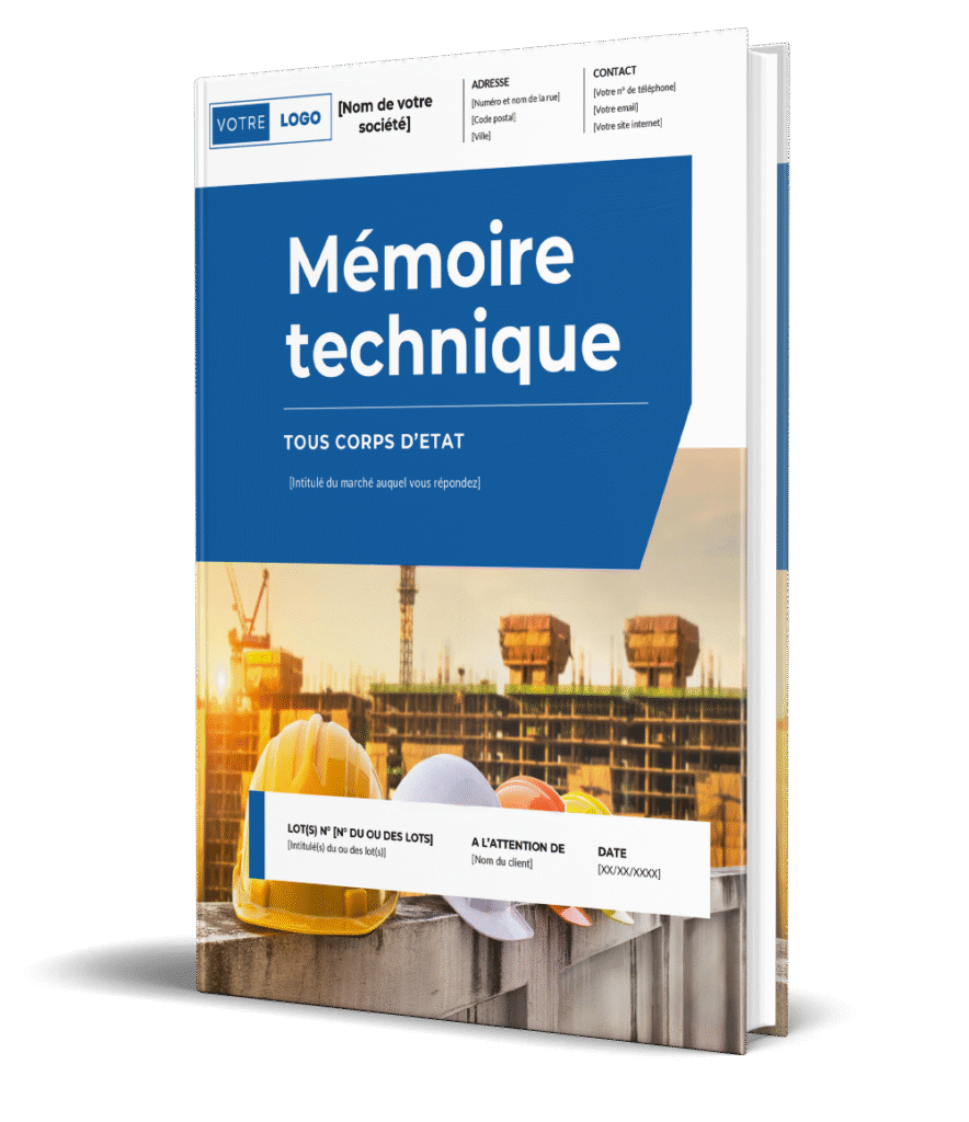 Mémoire Technique Tous Corps d'Etat