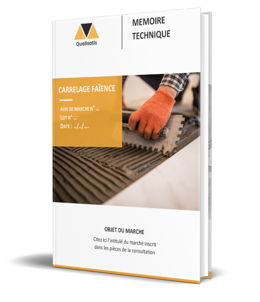 Mémoire technique Carrelage