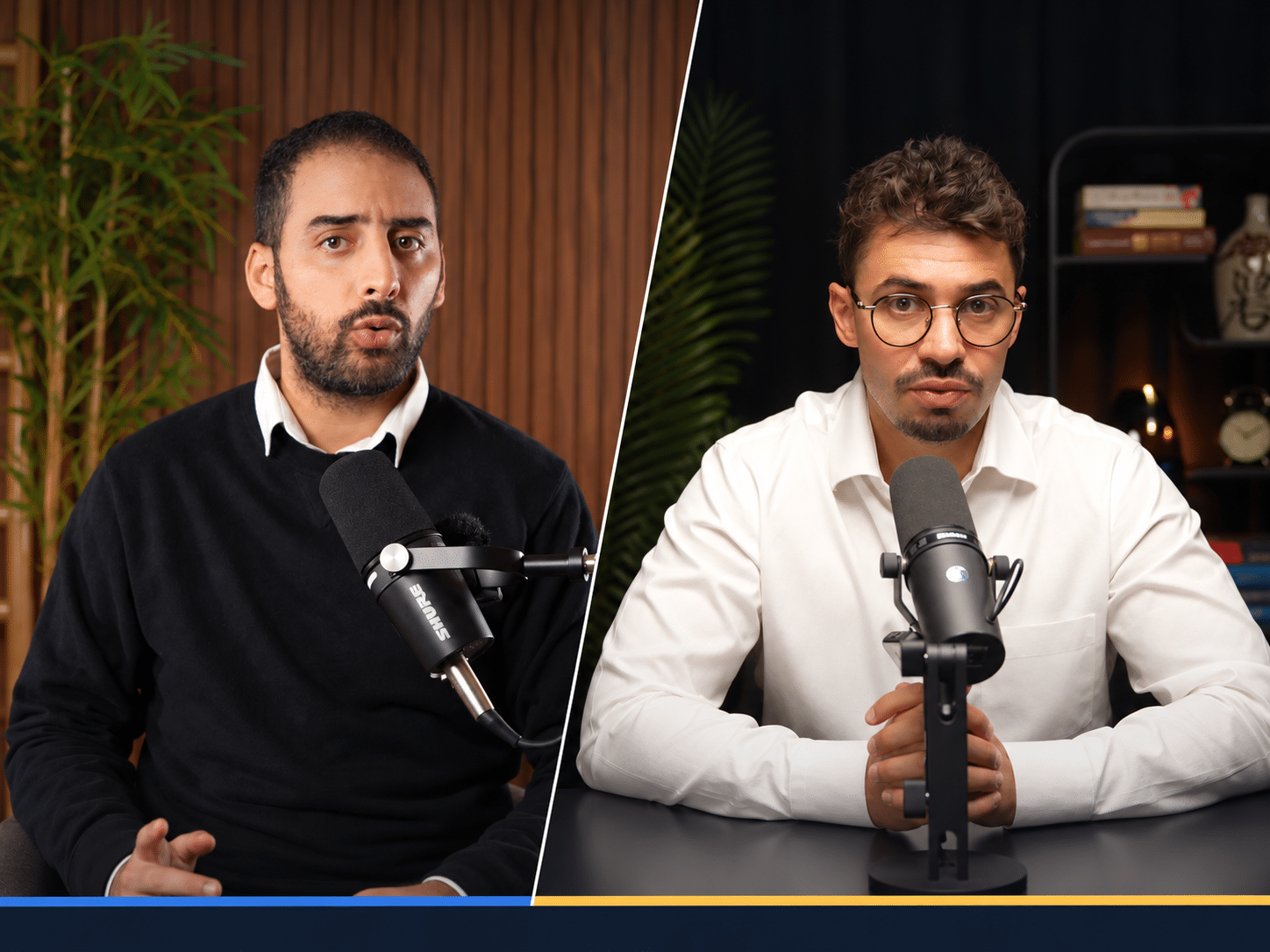 Hugo Lavigne et Youness El Alaoui, cofondateurs de Qualisatis